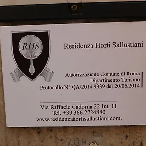 Residenza Horti Sallustiani Pensión Roma